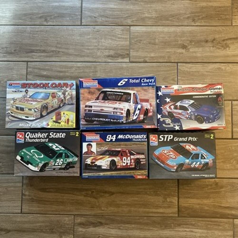 MONOGRAM STOCK CAR/ MILLER BUICK 1:24 scale NIB & More Total 6 Bundle Lot